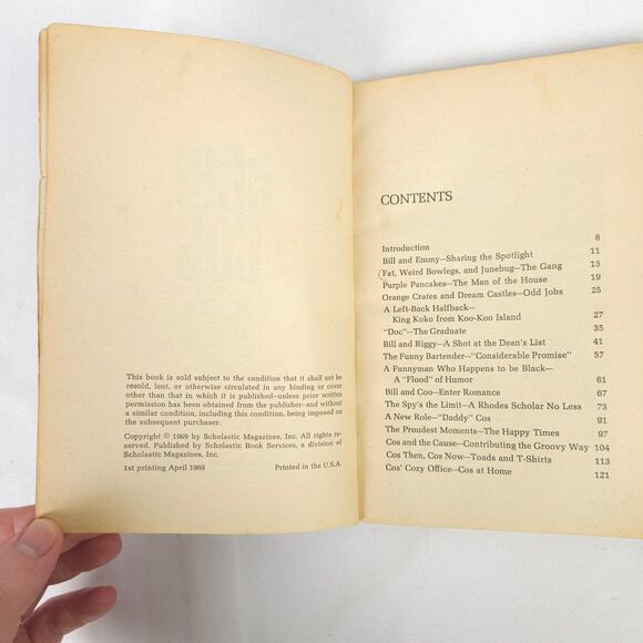 Vintage Book Lot - Cool Cos The Story of Bill Cosby - Hank Aaron 714 And Beyond - Picture 9 of 10